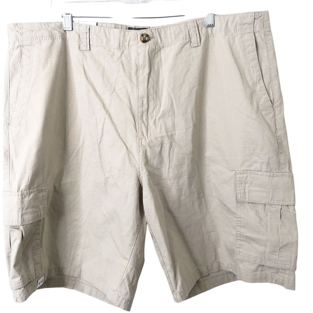 Architect NWT Men's Ripstop Cargo Shorts in Stone Size 42 Inseam 10"